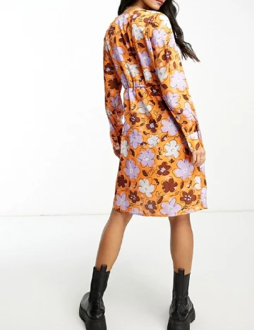 Rochie scurta Pieces, mix culori Mix culori