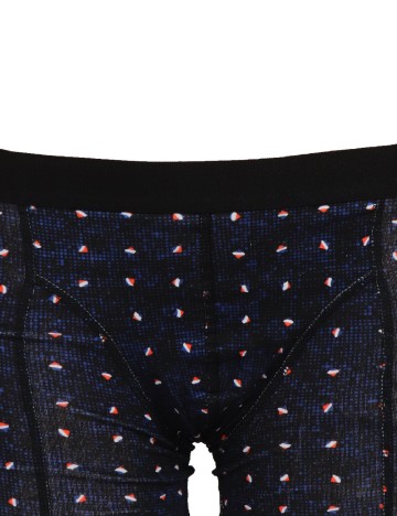 Set Boxeri 2 perechi Cozzi, albastru/negru