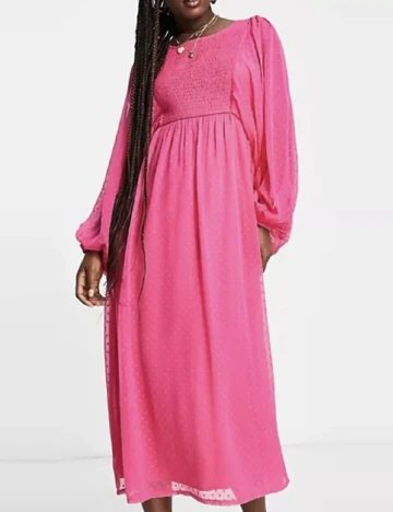 Rochie medie Miss Selfridge, roz Roz