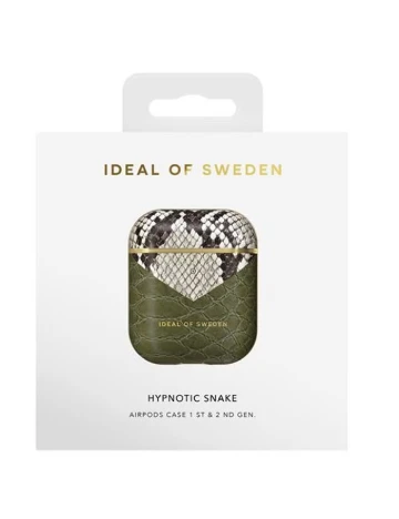 Husa AirPods IDEAL OF SWEDEN, imprimeu sarpe Animal print