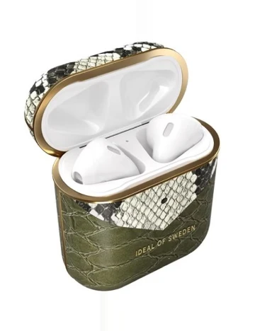 Husa AirPods IDEAL OF SWEDEN, imprimeu sarpe Animal print