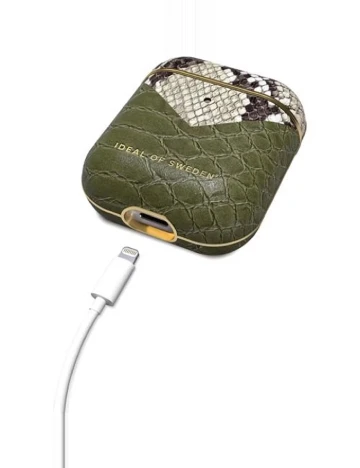 Husa AirPods IDEAL OF SWEDEN, imprimeu sarpe Animal print
