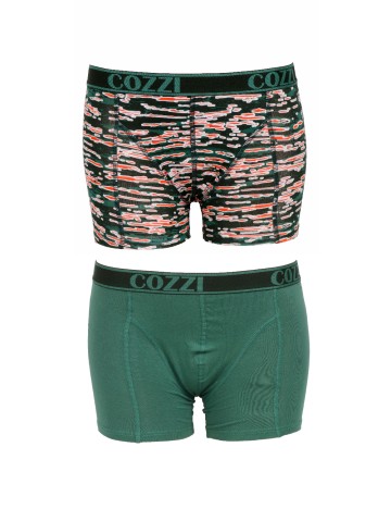 
						Set Boxeri 2 perechi Cozzi, verde