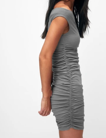 Rochie scurta Pull&Bear, gri