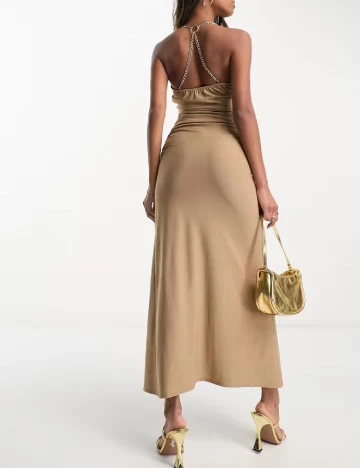Rochie lunga AX Paris, maro Maro