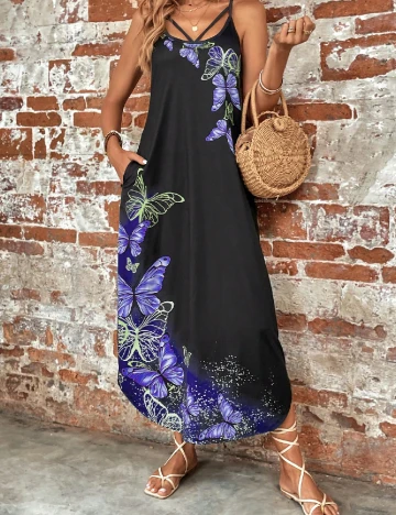 Rochie lunga SHEIN, mix culori Mix culori