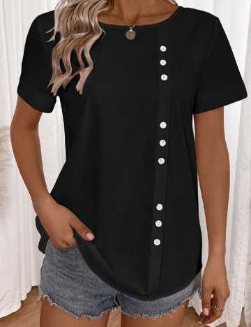 
						Tricou SHEIN, negru