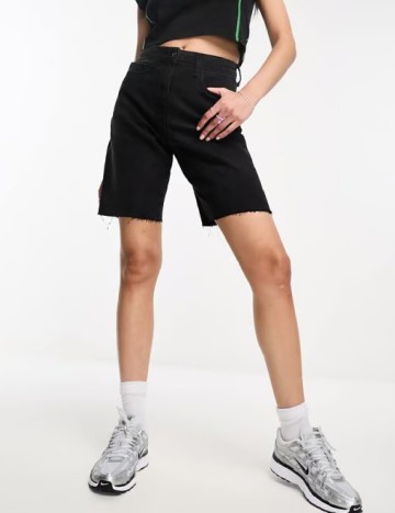 Pantaloni scurti COLLUSION, negru
