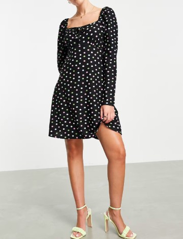 
						Rochie scurta Miss Selfridge, negru