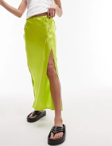Fusta Top Shop, verde