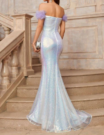 Rochie lunga SHEIN, alb