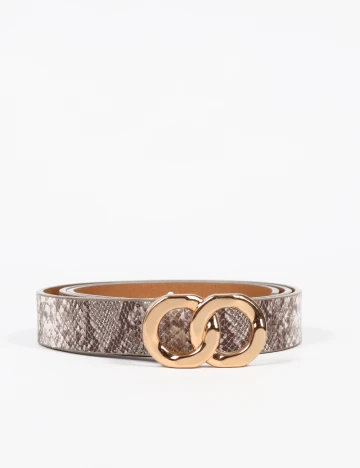 Curea ACTION, imprimeu sarpe Animal print