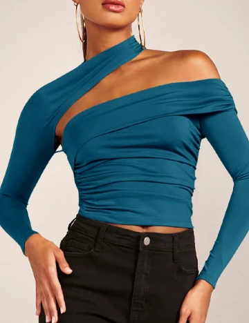 Top SHEIN, turcoaz Albastru
