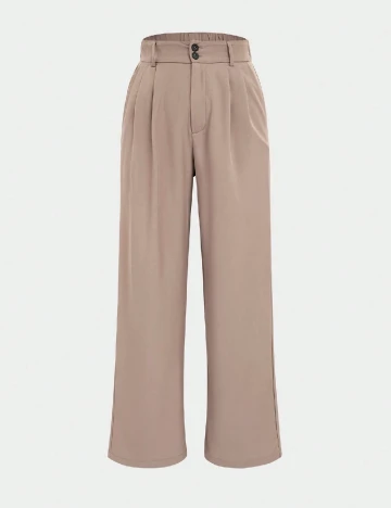 Pantaloni SHEIN, maro