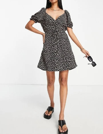 Rochie scurta French Connection, negru Negru