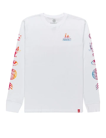 Bluza Element, alb