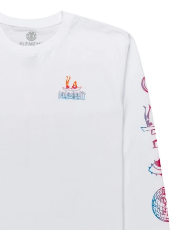 Bluza Element, alb