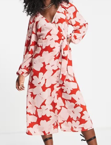 
						Rochie medie ASOS, roz