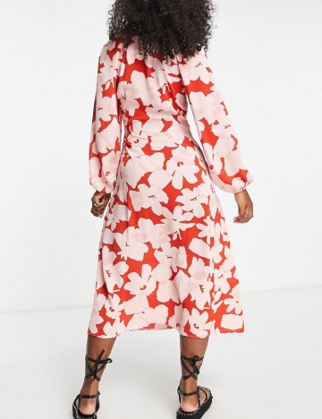Rochie medie ASOS, roz