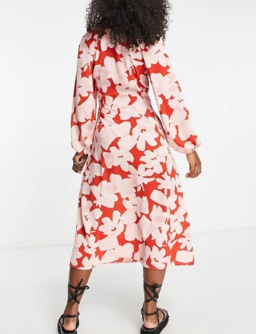 Rochie medie ASOS, roz