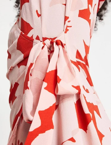 Rochie medie ASOS, roz