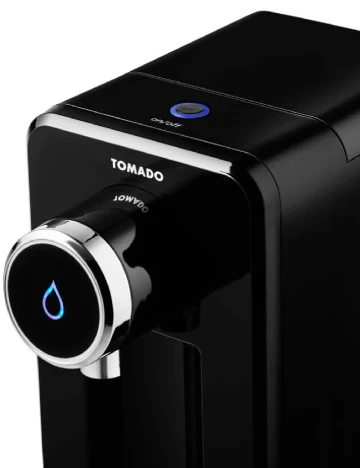 Dozator de apa calda TOMADO, negru