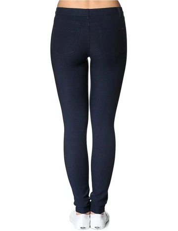 Pantaloni Pieces, bleumarin inchis, XS/S Albastru