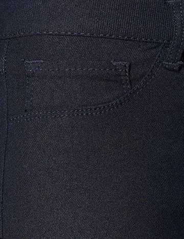 Pantaloni Pieces, bleumarin inchis, XS/S