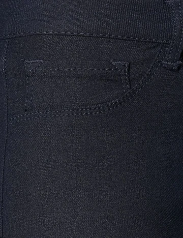 Pantaloni Pieces, bleumarin inchis, XS/S Albastru