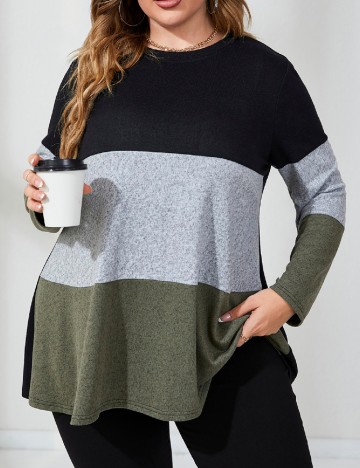
						Bluza SHEIN CURVE, mix culori