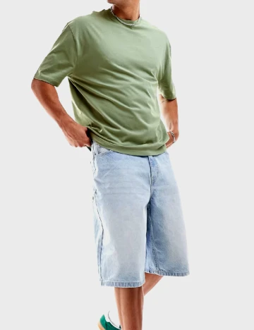 Tricou Oversize ASOS, verde