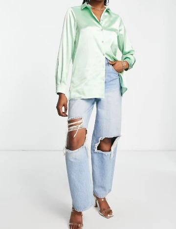 Camasa Miss Selfridge, verde Verde