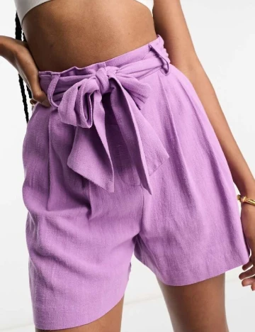 Pantaloni scurti ASOS, mov