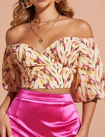 Top SHEIN, crem Crem