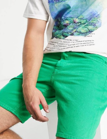 
						Pantaloni scurti Only, verde