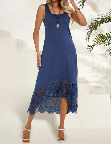 Rochie medie SHEIN, albastru Albastru