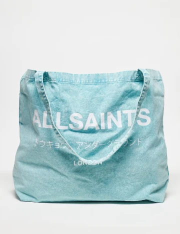 Geanta ALLSAINTS, albastru Albastru
