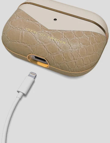 Husa AirPods IDEAL OF SWEDEN, maro/crem Maro
