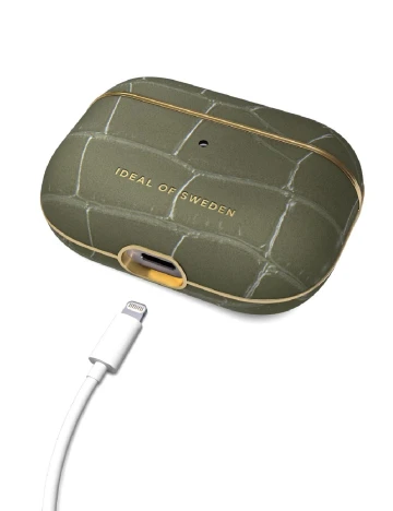 Husa AirPods IDEAL OF SWEDEN, kaki Verde