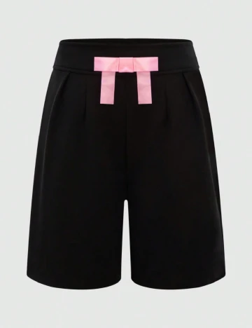 Pantaloni scurti SHEIN, negru