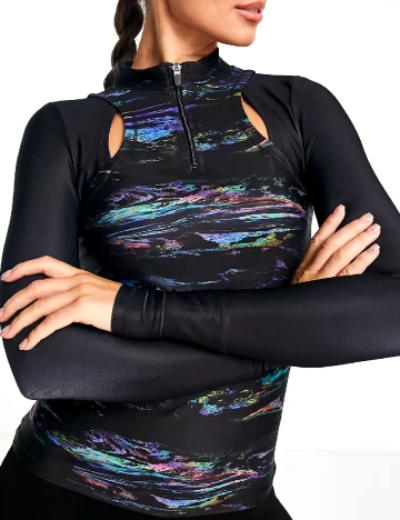 Bluza River Island, negru