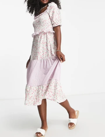 Rochie medie Miss Selfridge, mix culori Mix culori