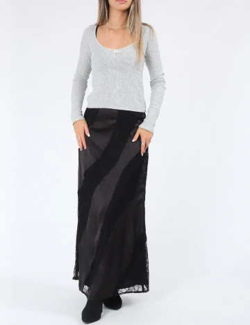 Fusta Top Shop, negru Negru