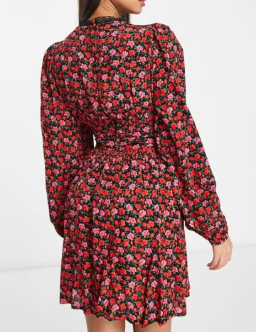 Rochie scurta Miss Selfridge, floral print