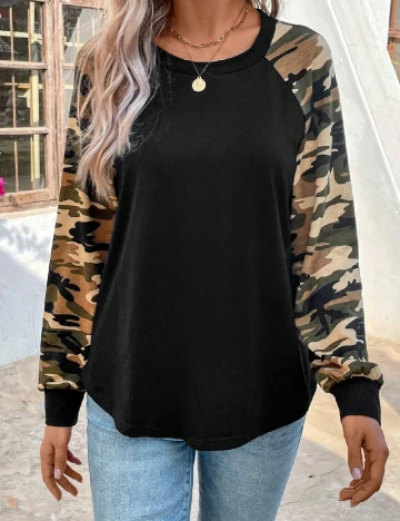 Bluza SHEIN, negru Negru