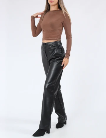 Pantaloni COLLUSION, negru Negru