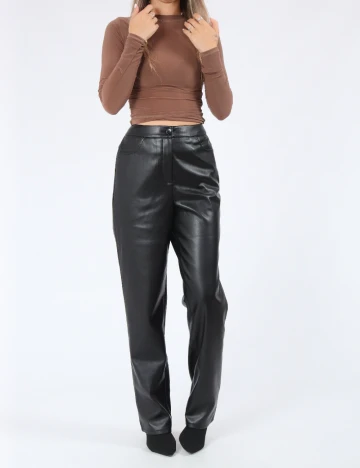 Pantaloni COLLUSION, negru Negru