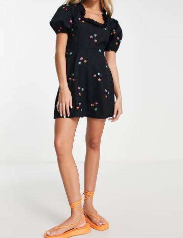 
						Rochie scurta Miss Selfridge, negru