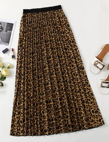 
						Fusta SHEIN CURVE, animal print