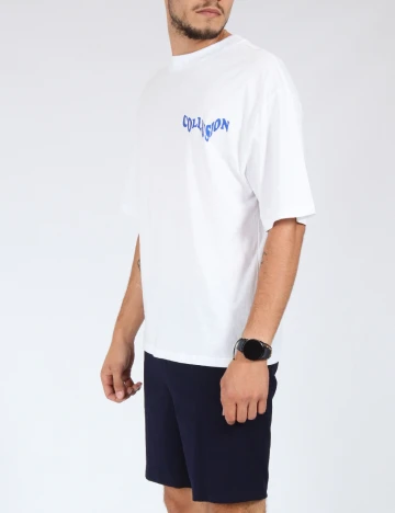 Pantaloni scurti Topman, bleumarin Albastru
